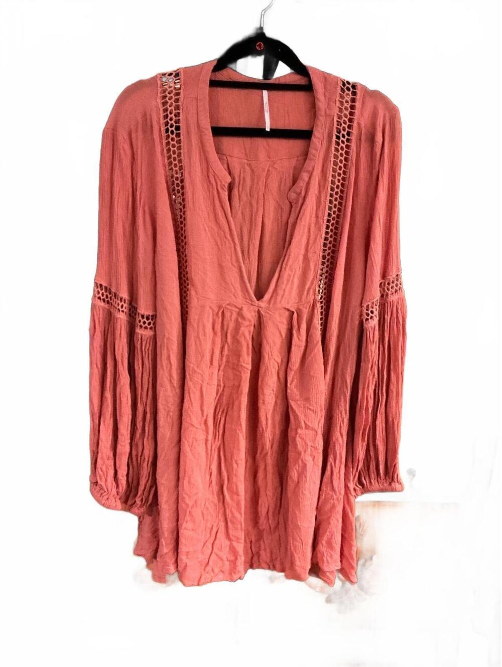 #FP133 Free People "Just the Two of Us" Tunic, Size L